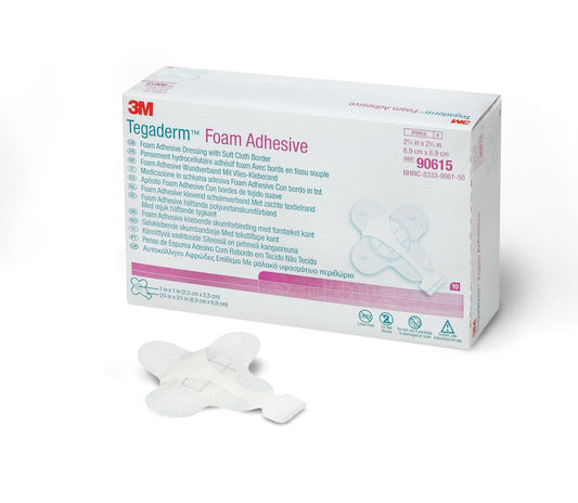 Tegaderm High Performance Adhesive Foam Dressing 2-3/4" x 2-3/4" Mini Wrap