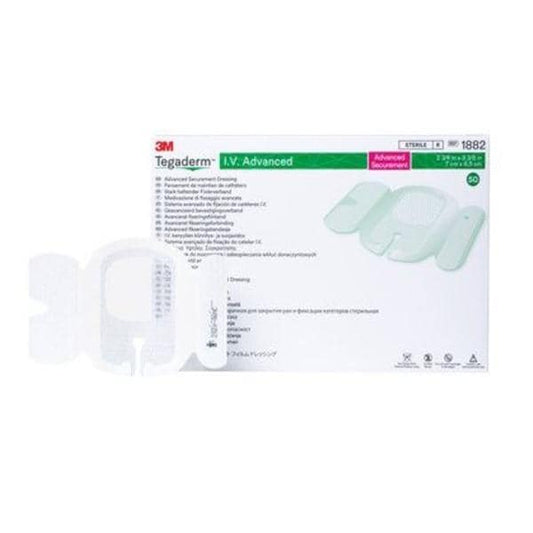 Tegaderm I.V. Advanced Securement Dressing 2-3/4" x 3-3/8"