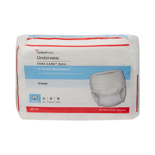 Underwear Sure Care Extra X-Large 48"- 66" Retail