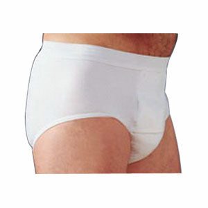 HealthDri Men's Heavy Briefs Medium 1ct