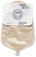 9" Urostomy Pouch with MicroSkin Odor-Proof 10 Count Microskin,