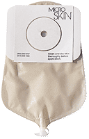 9" Platinum Uro Pouch Up To 1-1/2" Microderm Plus 10 Count