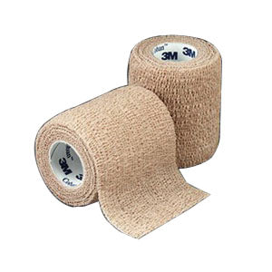 Coban Non-Sterile Self-Adherent Wrap 3" x 5 Yards Tan - Replacment for 881583N and 881583A