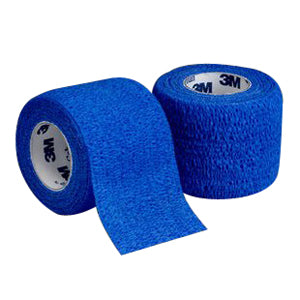 Coban Self-Adherent Wrap 4" x 5 Yards Blue 18 Count