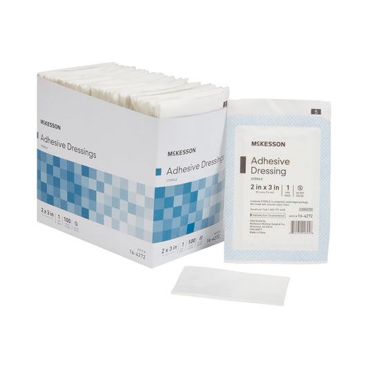 McKesson White Adhesive Dressing