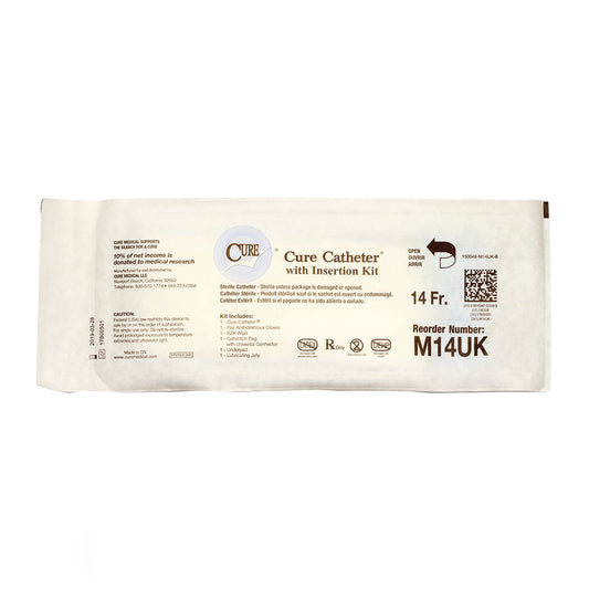Cure Medical® Urethral Catheter, Pocket/U-Shape