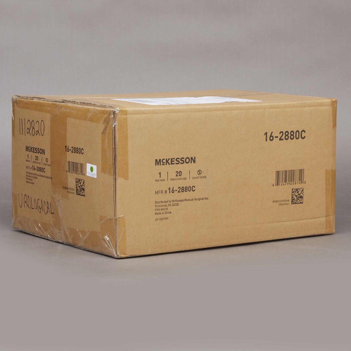 McKesson Pre-Covered Urinary Drainage Bag