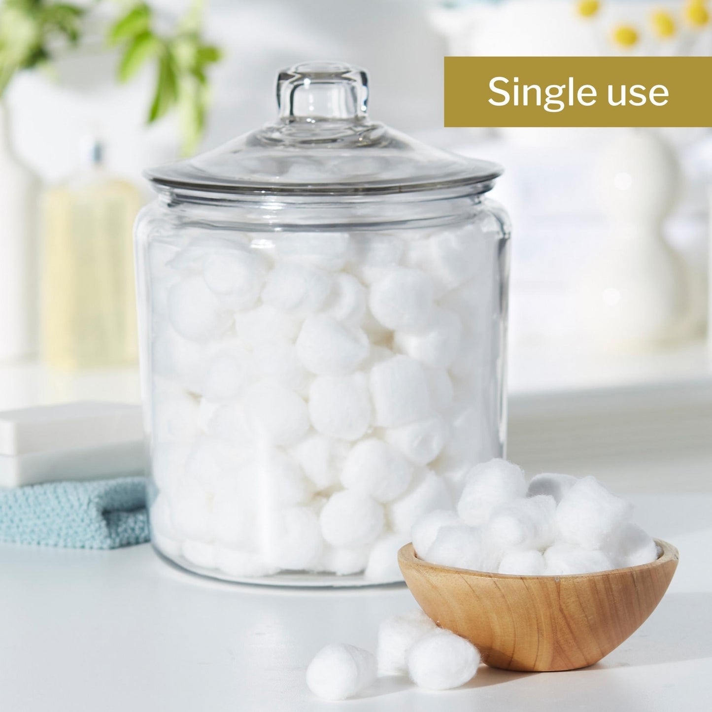 McKesson Nonsterile Cotton Balls, Large
