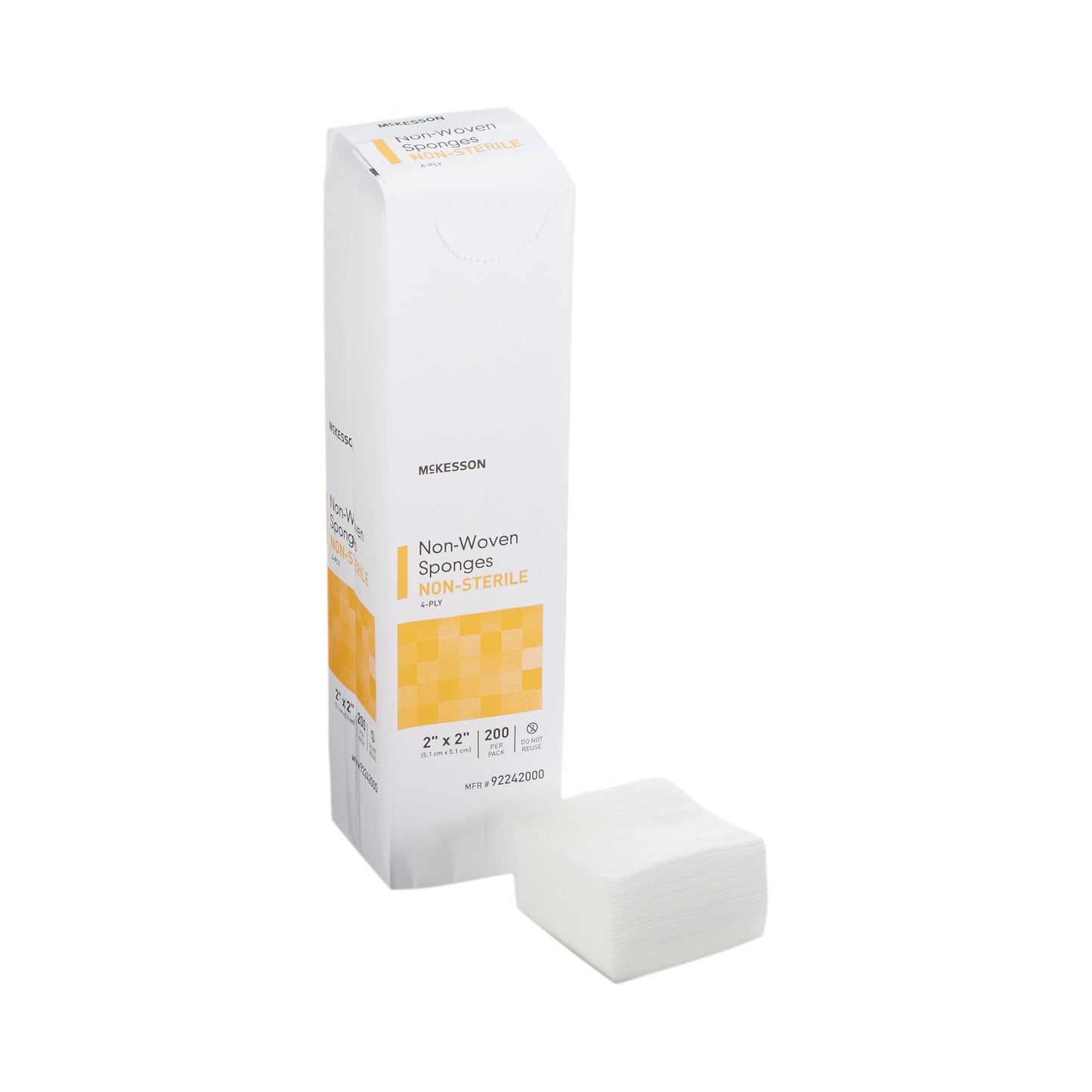 McKesson Nonwoven Sponge, 2 x 2 Inch