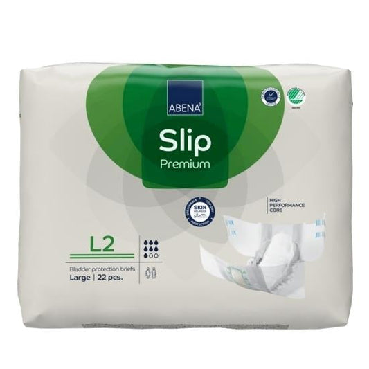 Slip Premium Brief 39" - 59" Large - Absorbency Level 2