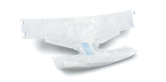 Medline FitRight Bariatric Incontinence Briefs 4XL 65-94 in White Clear Packaging