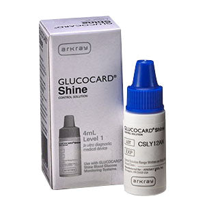GLUCOCARD Shine Control Solution, Normal 1ct