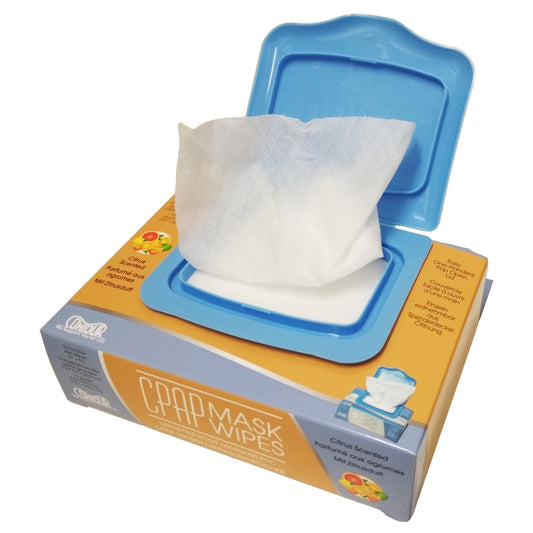 Contour Scented CPAP Wipes Citrus 72 Count