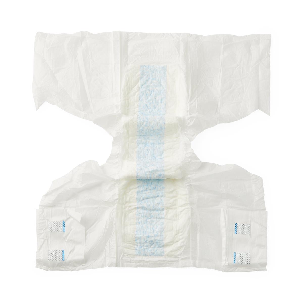 Fitright 4 x L Cloth-Like Adult Incontinence Briefs 4 65-94 32/cs 8/bg Clear Bag