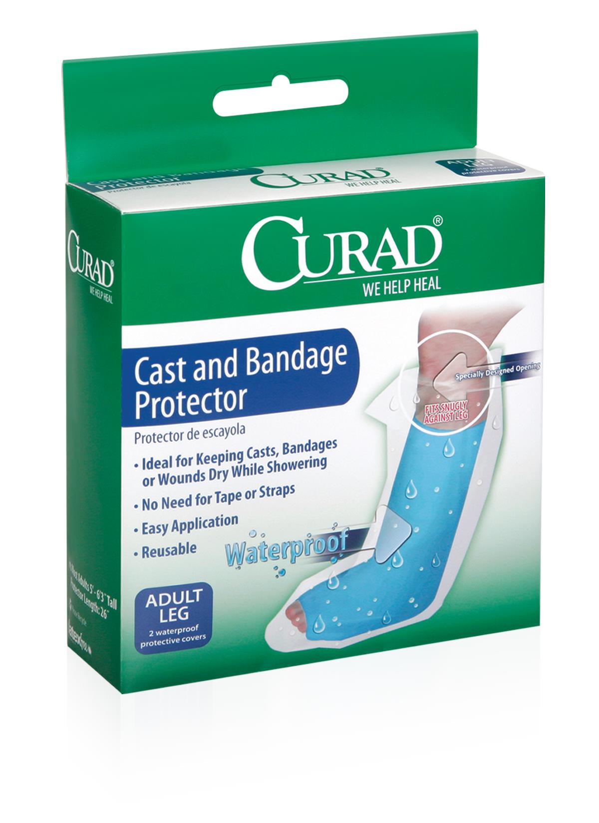 Curad Cast Protectors Adult Leg 26 IN 1ct