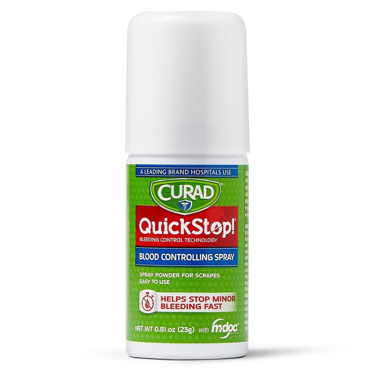 Curad Quickstop Spray Quick Stop 0.81oz 24ea/cs