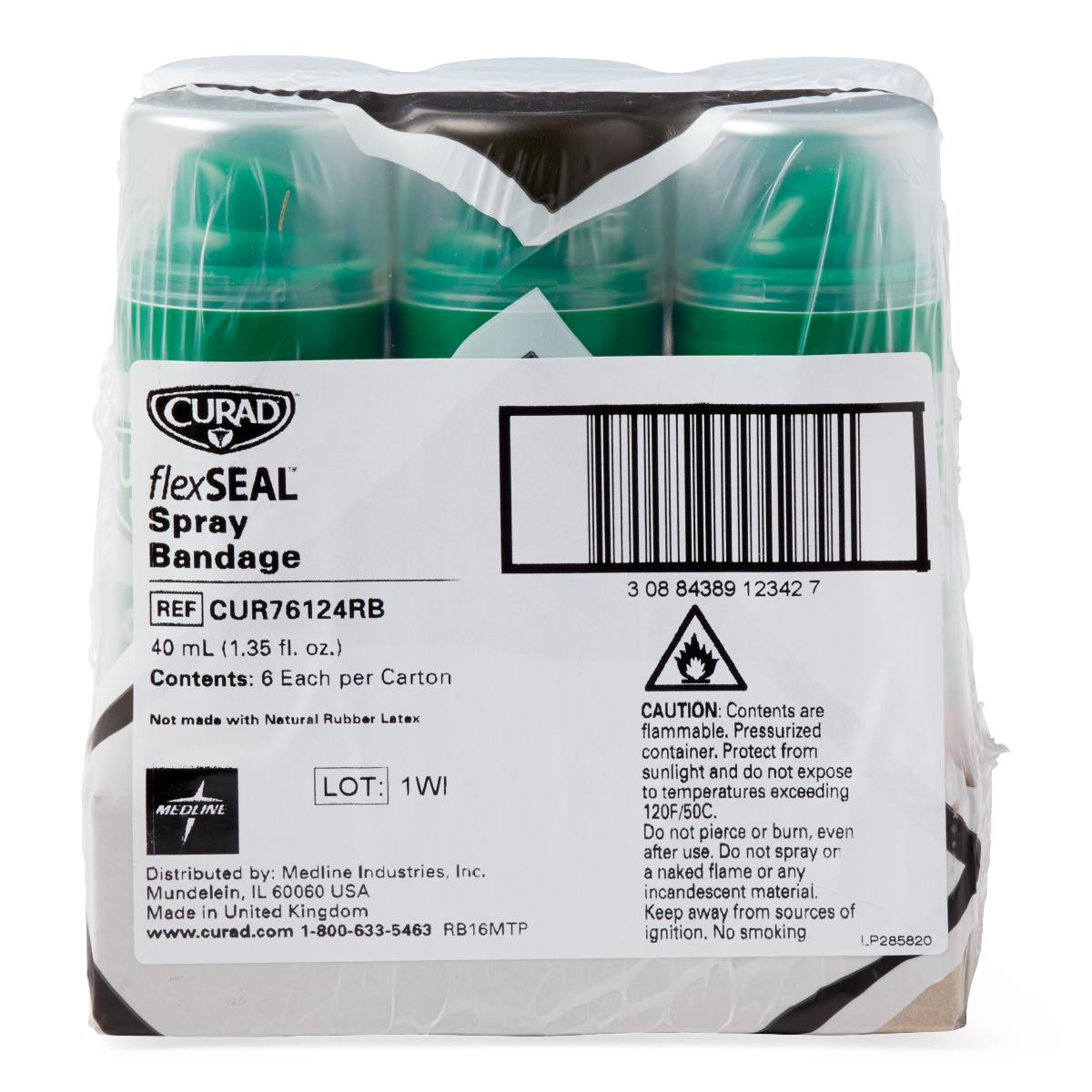 Curad Flexseal Spray Bandage 40ml