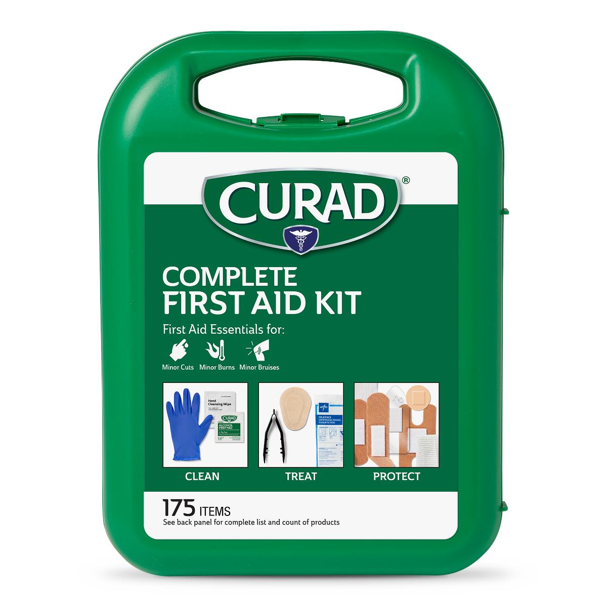 Curad 175-Piece Complete First Aid Kits Fak 175pc/kit 6kit/cs