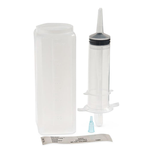 Enteral Feeding Single Syringes Piston Feed Tray Blister 30/cs