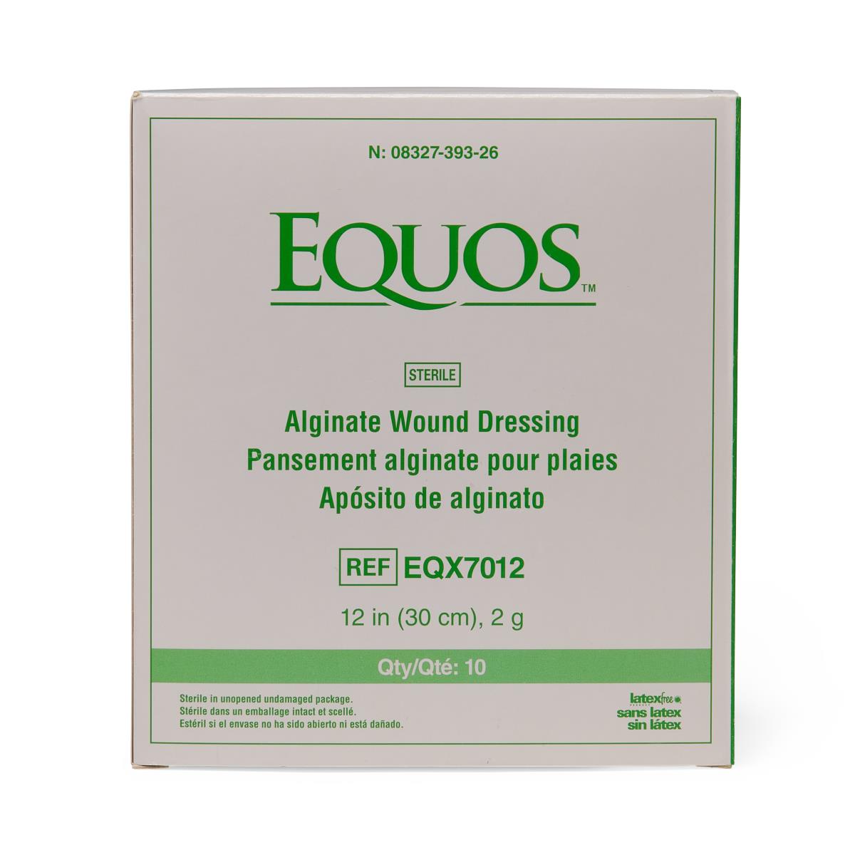 Equos Calcium Alginate Wound Dressings 1" x 12" 10ct