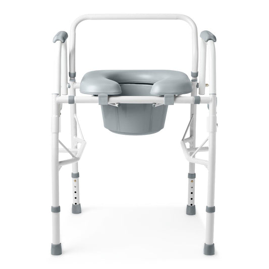 Guardian Padded Steel Drop-Arm Commode 350lbs 1Ct (1 Each)