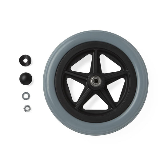8" Rear Walker Wheel Attachment 8In 1 Each with hardware (1 Kit)