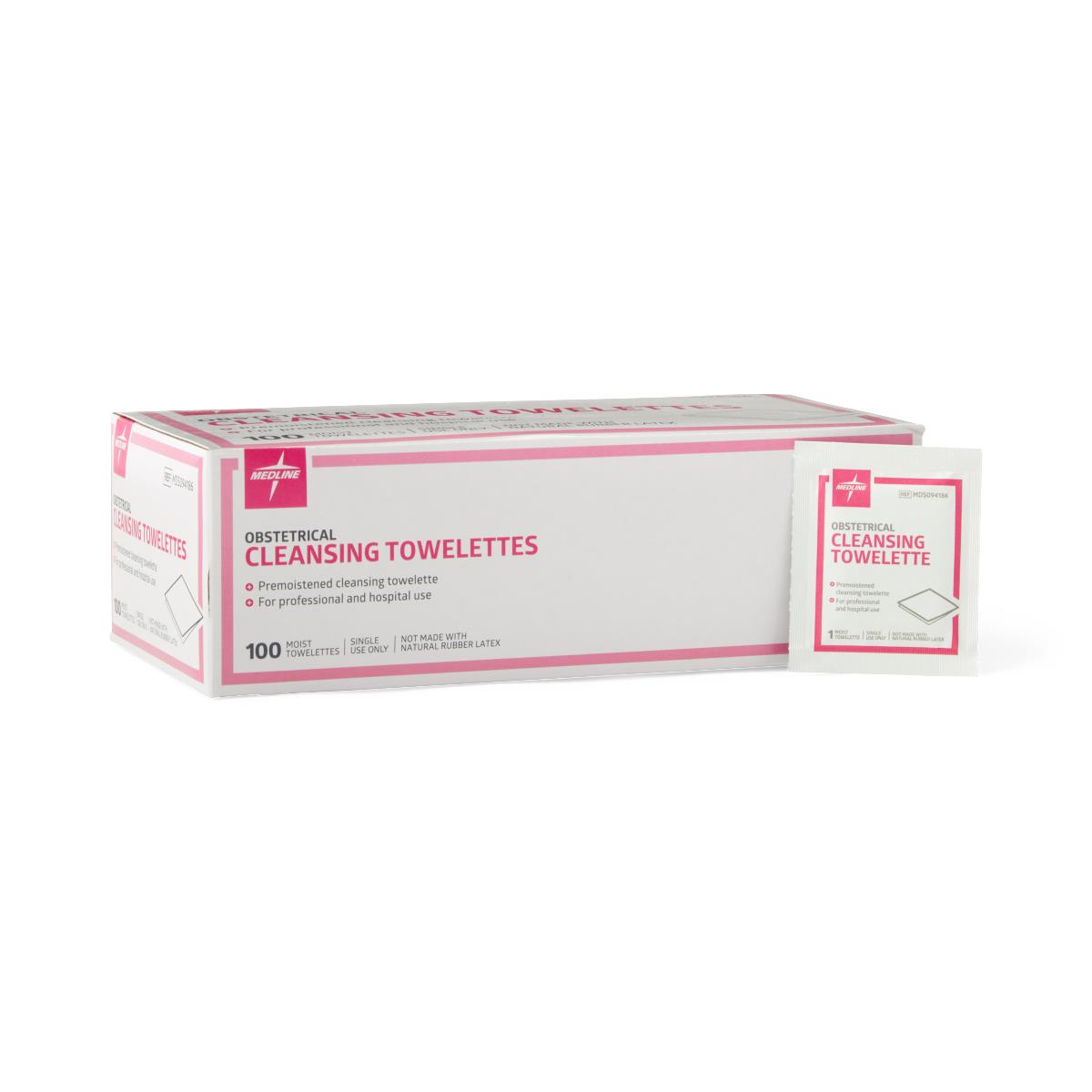 Obstetrical Cleaning Towelettes Towelette Cleansing with Bzk