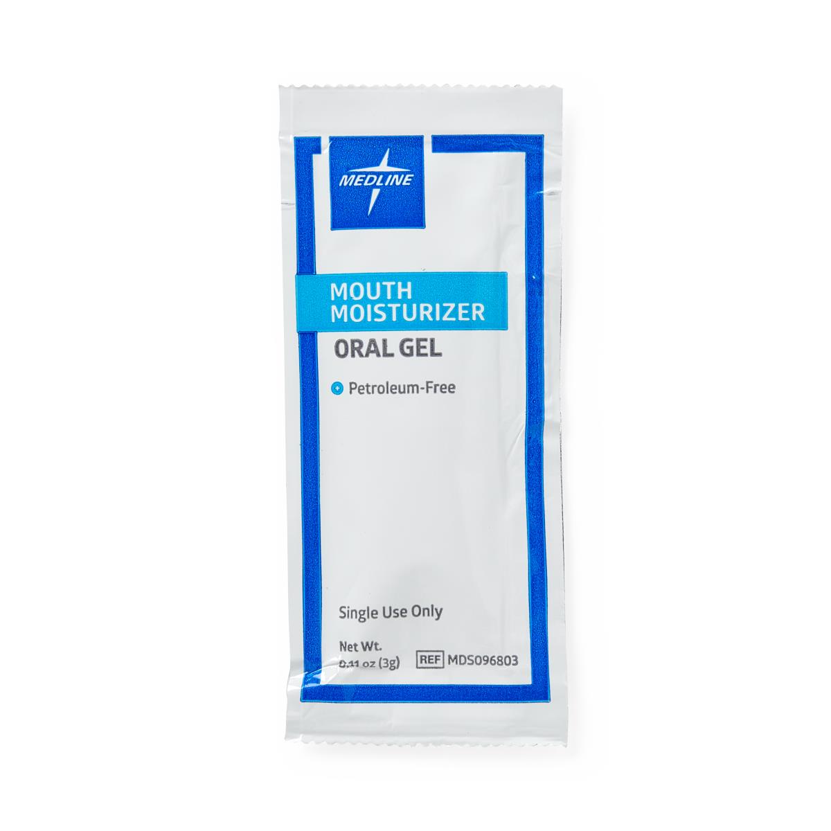 Mouth Moisturizing Oral Gel Packet 0.11 oz 2000ct (Case of 2000)