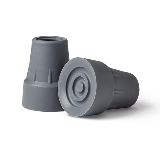 Replacement Crutch Tips Gray (Case of 6)