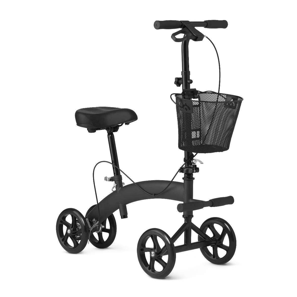 Manual Seated Scooter Knee Walker Black (1 Each)