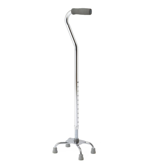 Aluminum Quad Canes Cane Small Base Chrome