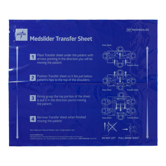 Medslider Disposable Transfer Sheets Slide Tube Disp 33 x 39 60 Each (Case of 60)