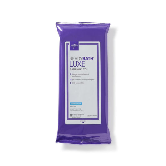 Readybath LU x E Total Body Cleansing Heavyweight Washcloths Luxe Frag Free 8/pack