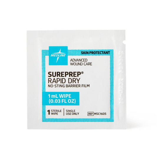 Sureprep Rapid Dry Barrier Film Wipe Prtctnt No-Stg