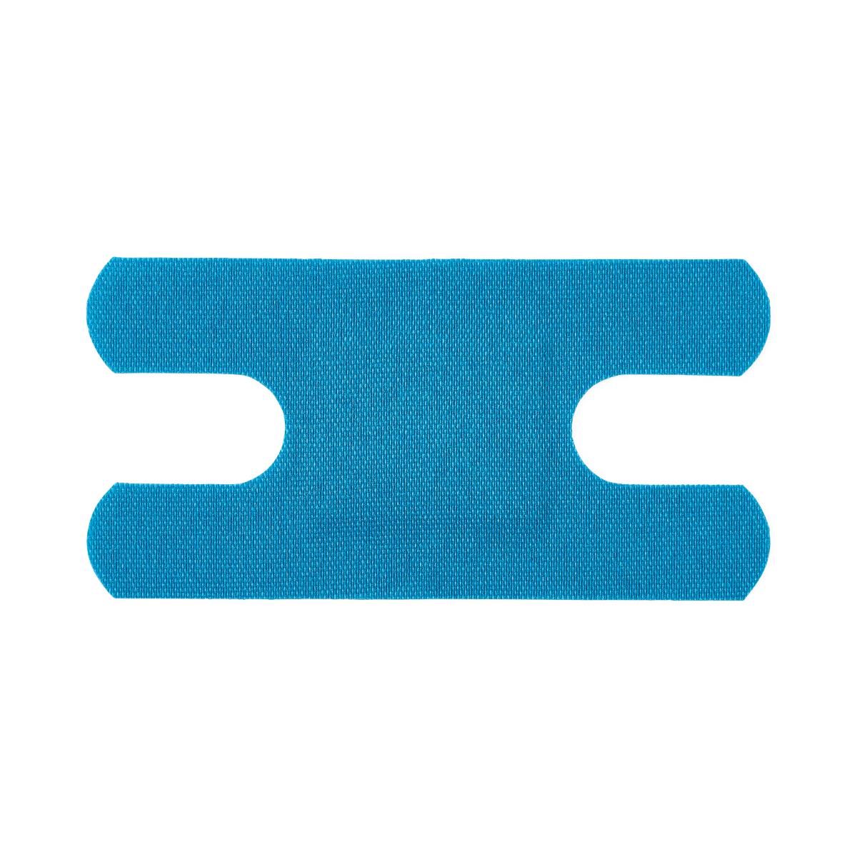 CURAD Food Service Adhesive Bandages Knuckle Fabric Blue 1.5 x 3 in Case of 12 Boxes (100/Box) 1200ct