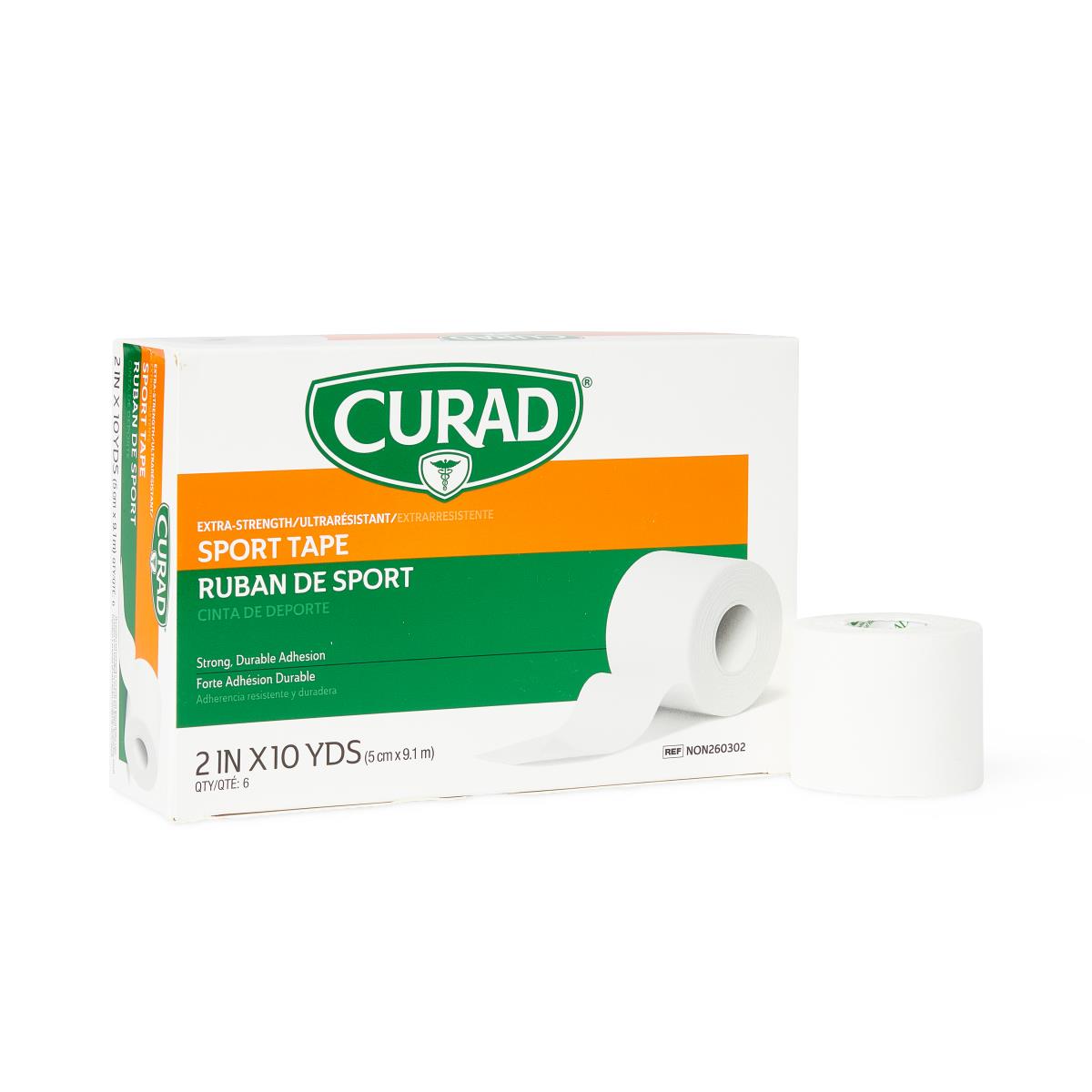 Curad Ortho-Porous Sports Adhesive Tape Ortho-Por 2 x 10yd