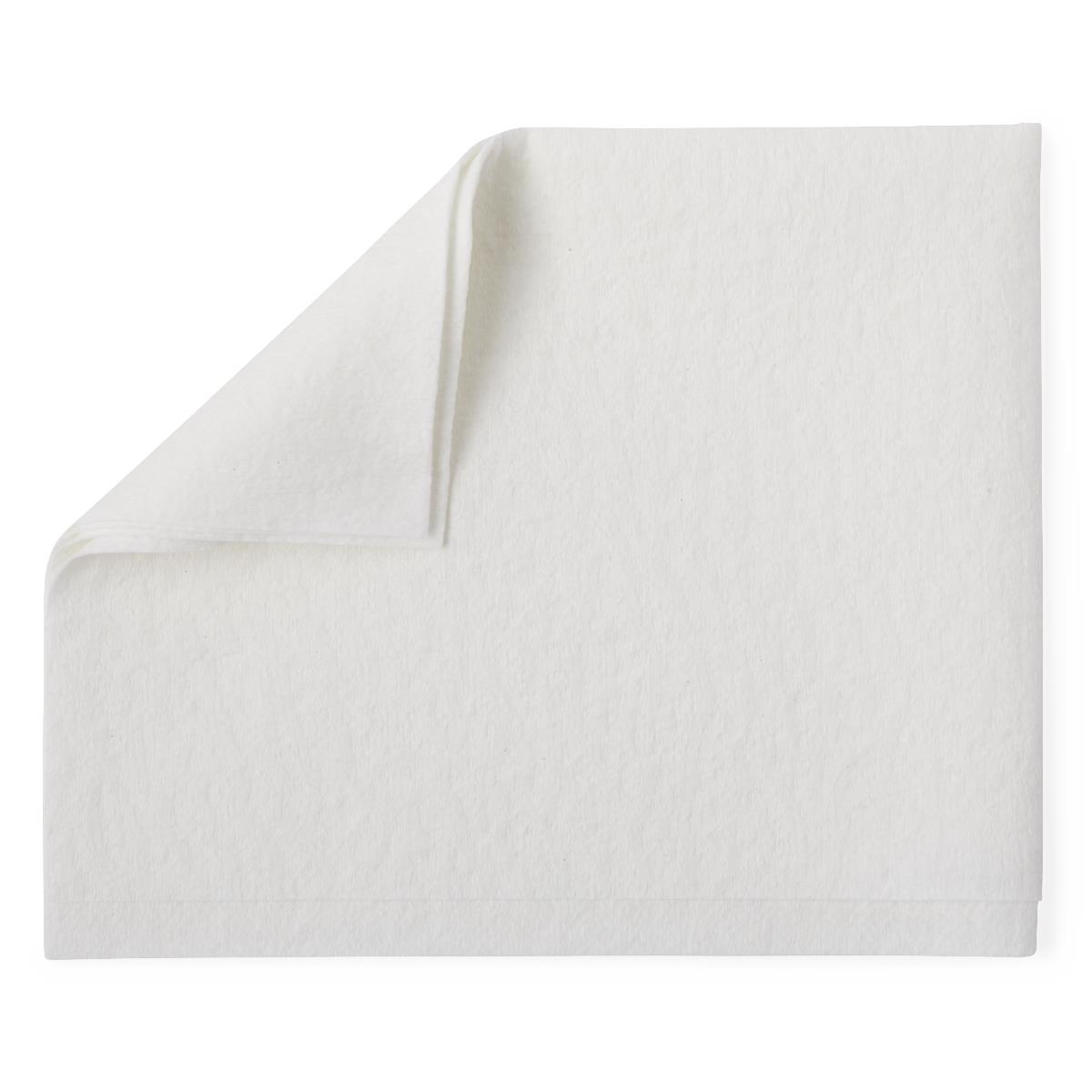 Deluxe Dry Disposable Washcloths White 10 x 13" 50/bg
