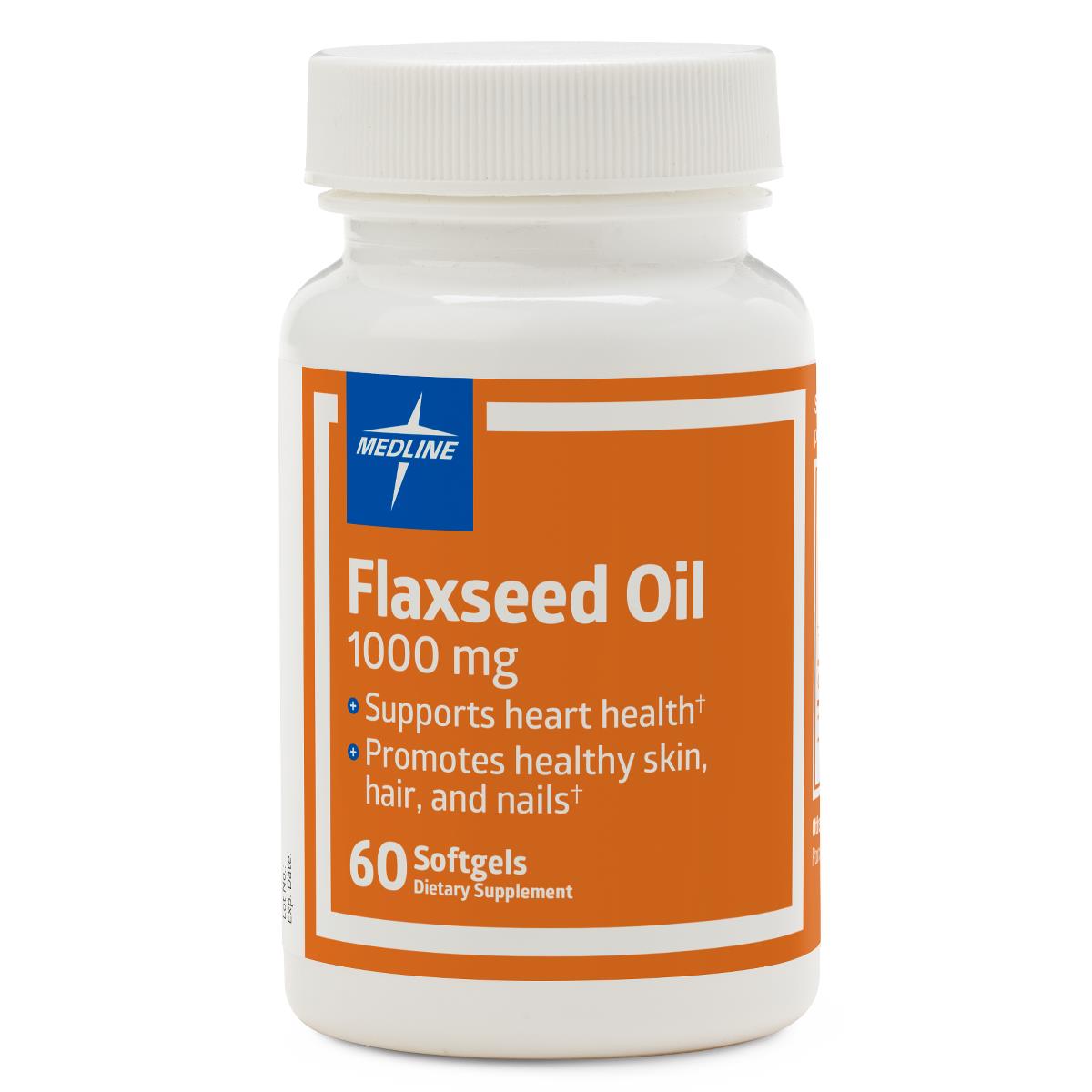Flaxseed Oil Softgels 1000mg Sg 60/bt 48bt/cs