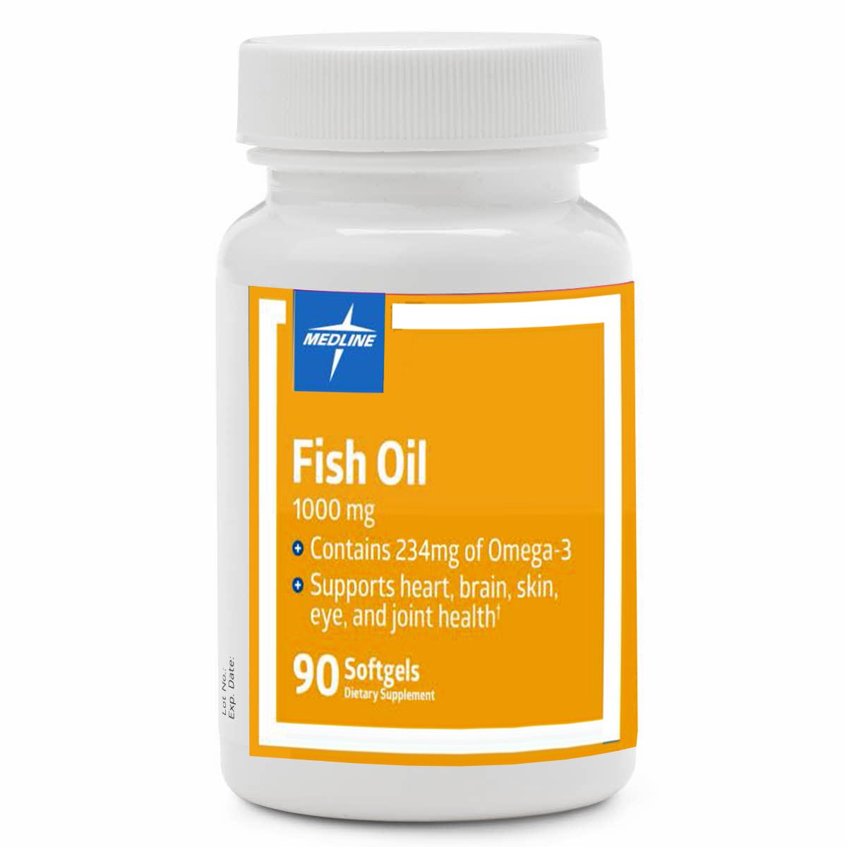 21st Century Fish Oil Softgels 1000mg Sg 90/bt 24bt/cs