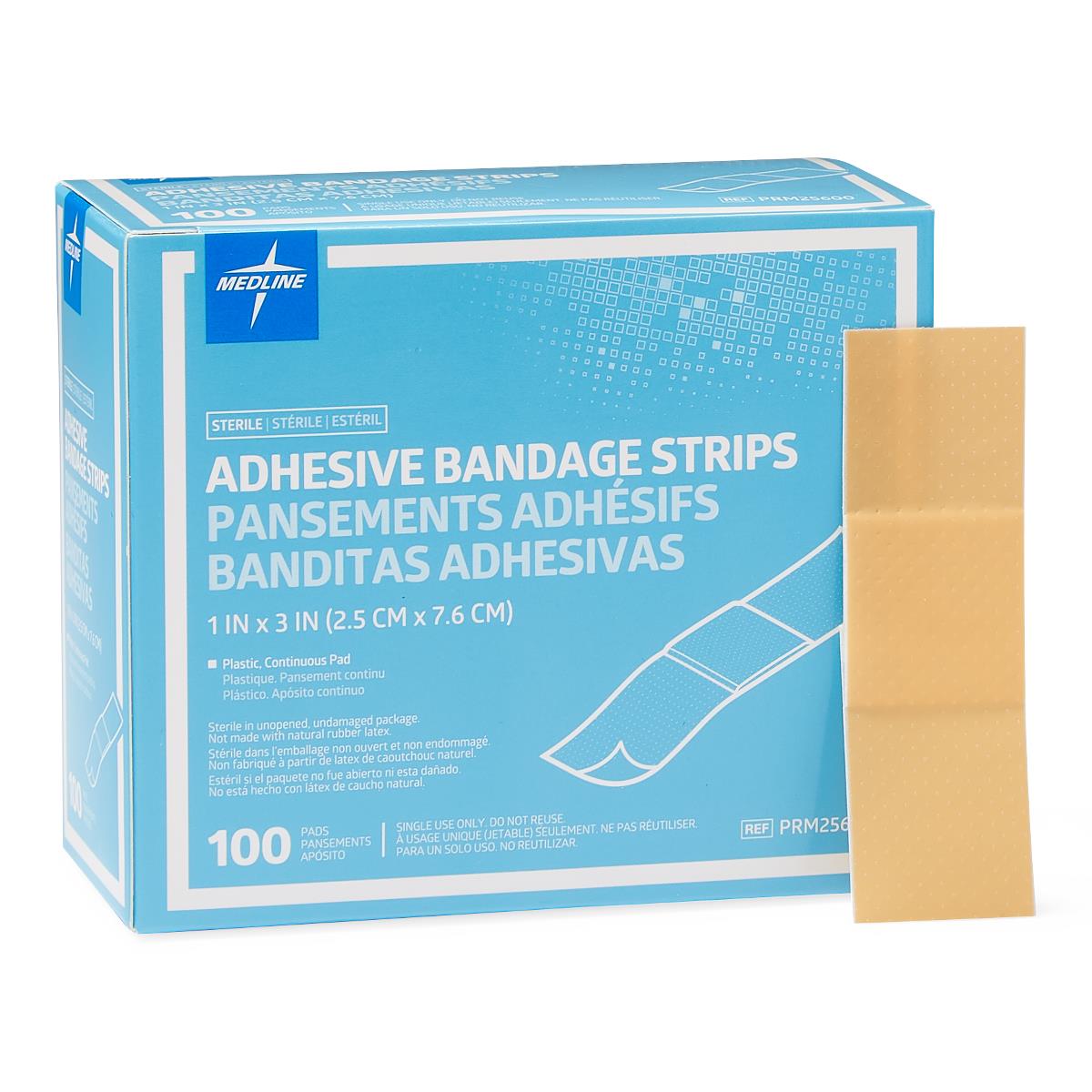 Plastic Adhesive Bandages 1" x 3" St
