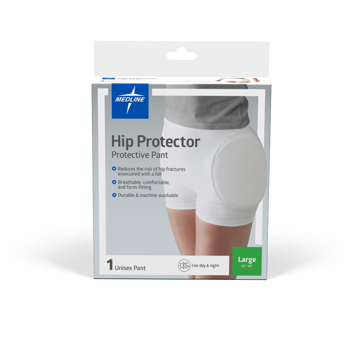 Premium Hip Protector Underpants Wih Pads Large 40-48
