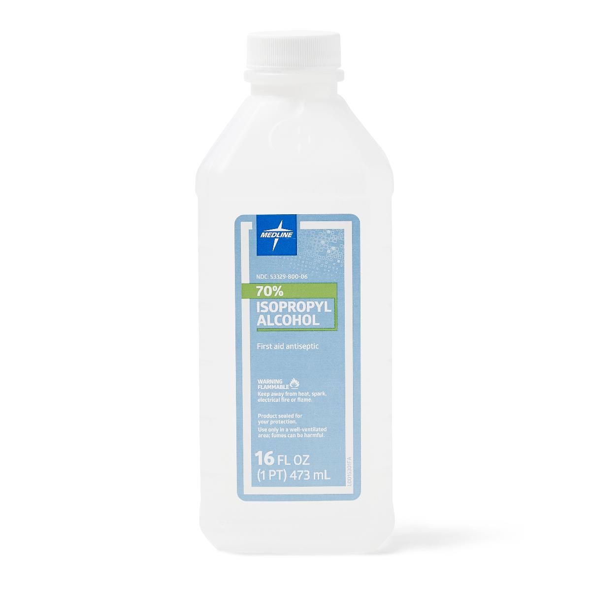 Isopropyl Rubbing Alcohol 70% 16 oz