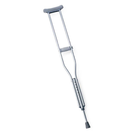 Economy Aluminum Pediatric Crutches Push Button Child