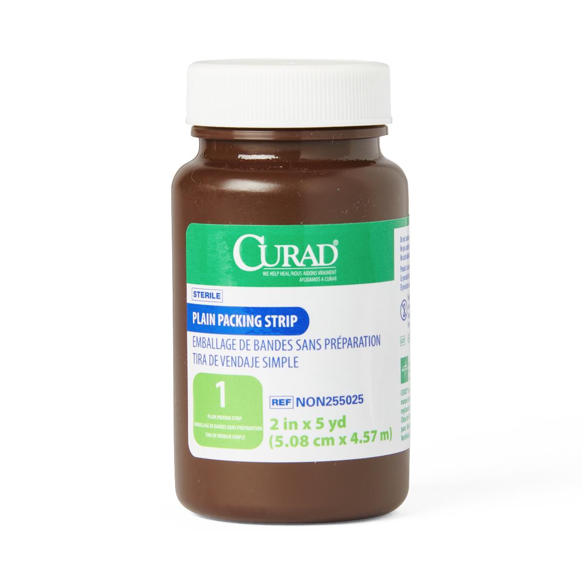 Curad Sterile Packing Strips Gauze Plain
