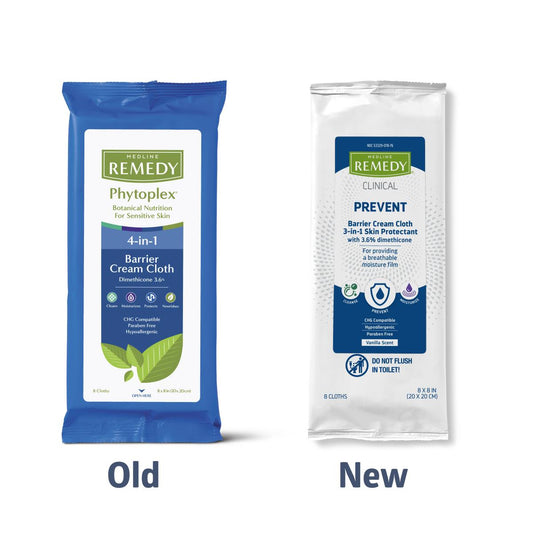 Remedy Clinical Barrier Cream Cloths Dimethicone 8ct