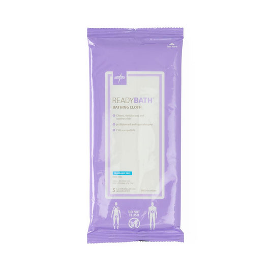 Readybath Total Body Cleansing Standard Weight Washcloths Frag Free 5/pack