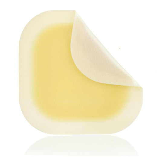 DermaFilm Hydrocolloid X-Thin Wound Dressing with Grid 6" x 6"