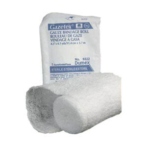 Gazetex Bandage Roll 4-1/2" x 147" Non-Sterile