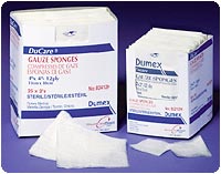 Ducare Gauze Dressing/Sponge 4" x 4" 8 Ply 200 Count