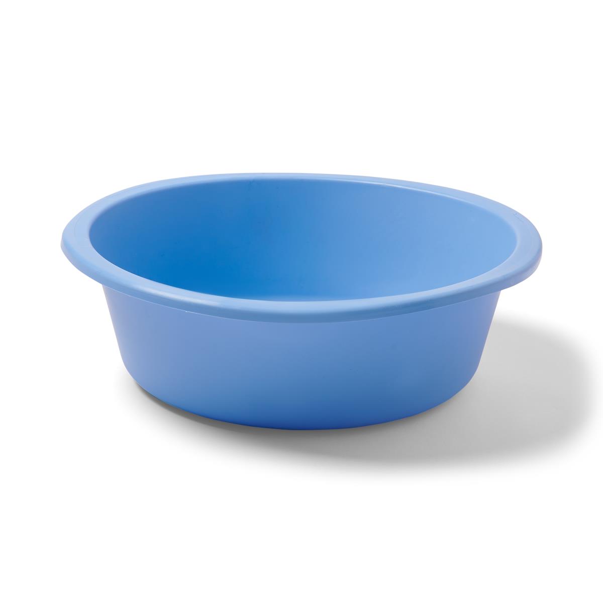 Autoclavable Plastic Washbasins Round Blue 5 Qt (Case of 12)
